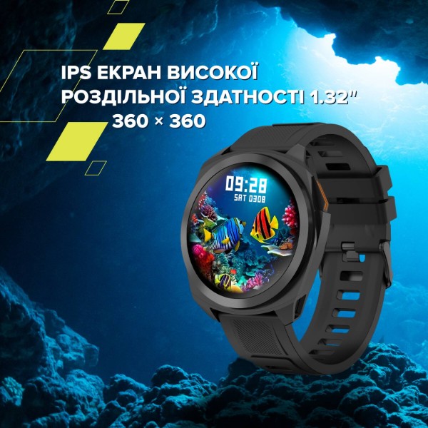 Фото - Уценка - Смарт-часы Canyon Maveric SW-83 GPS Silver (CNS-SW83SS)