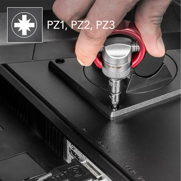 Фото - Викрутка зі змінними бітами Trotec 40 шт. Bit and Socket Wrench Set (6200001005)