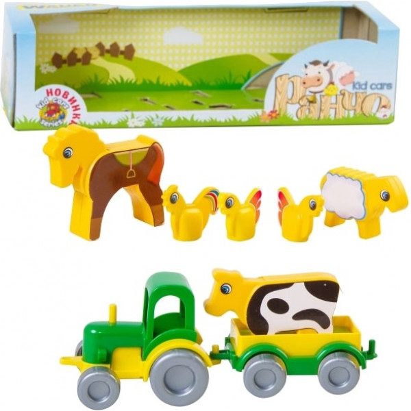 Фото - Наземна спецтехніка Tigres Ранчо" Kid cars" 2 шт. (39280)