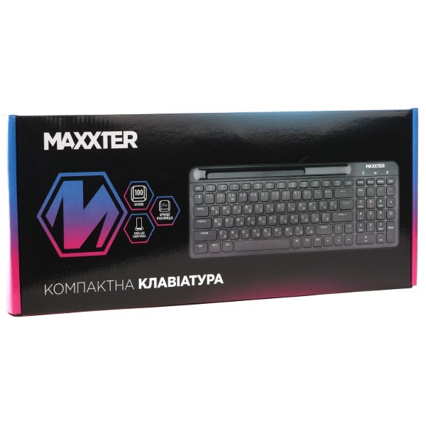 Фото - Уцінка - Клавіатура дротова Maxxter KB-01B-UA