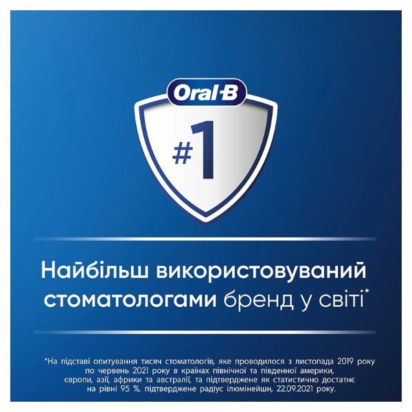 Фото - Уцінка - Зубна щітка електрична Oral-B Braun iO Series 3 iOG3.1A6.0 блакитна