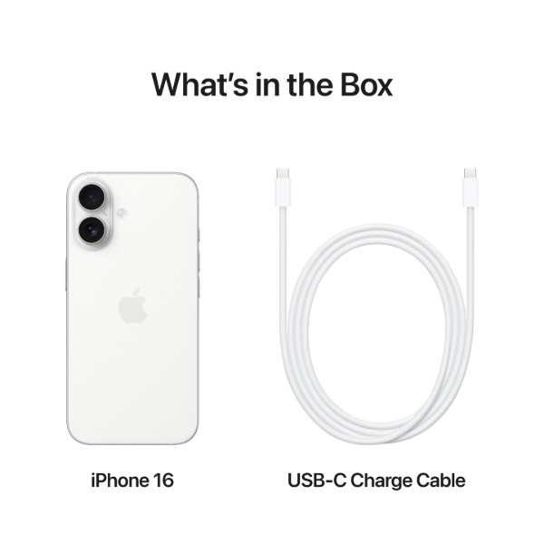 Фото - Уцінка - Смартфон Apple iPhone 16 128Gb White