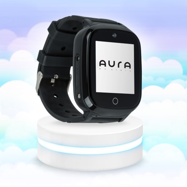 Фото - Уценка - Детские часы Aura A200 Tracker/WIFI Black (AUR-A200-B)