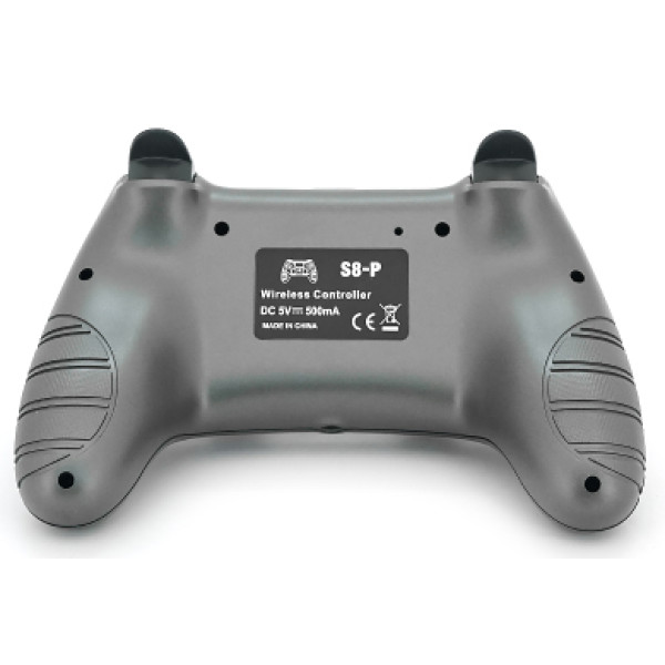 Фото - Геймпад Brazzers S8-P PS4 Wireless DOUBLE-motor vibration 4 Silver (39240)