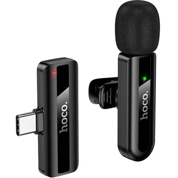Фото - Микрофон для смартфона HOCO L20 Type-C Black (6942007655491)