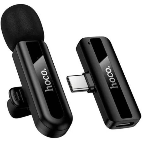 Фото - Микрофон для смартфона HOCO L20 Type-C Black (6942007655491)