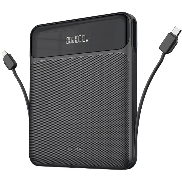 Фото - Уцінка - Батарея мобільна Forever power bank for laptop TB-200 100W 20000 mAh black