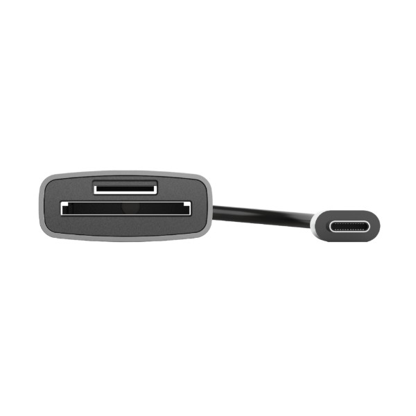 Фото - Уцінка - Кардрідер Trust Dalyx Fast Aluminium USB-C Card Reader (24136)