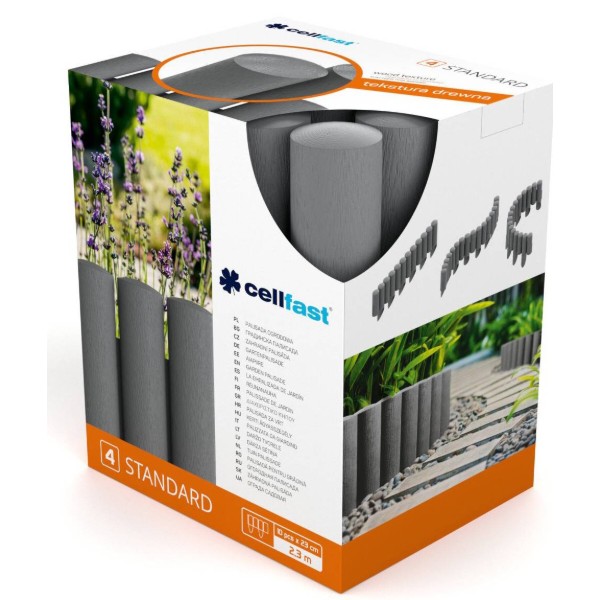 Фото - Уцінка - Бордюр садовий Cellfast 4 Standard (34-044)