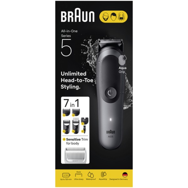 Фото - Уцінка - Тример універсальний Braun All-in-One Series 5 AIO5520 тип 5805