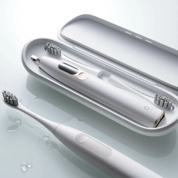 Фото - Уценка - Дорожный футляр для электрической зубной щётки Oclean Travel Case BB01 for Oclean X Pro/X/Z1/F1 White/Grey (6970810551020)