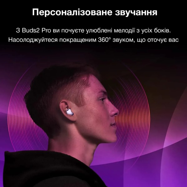Фото - Уценка - Наушники вкладыши беспроводные TWS INSPIRE Buds2 Pro Purple