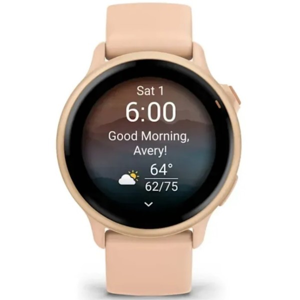 Фото - Уцінка - Смарт-годинник Garmin vivoactive 6, Pink Dawn/P. Dawn Metallic (010-02985-03)
