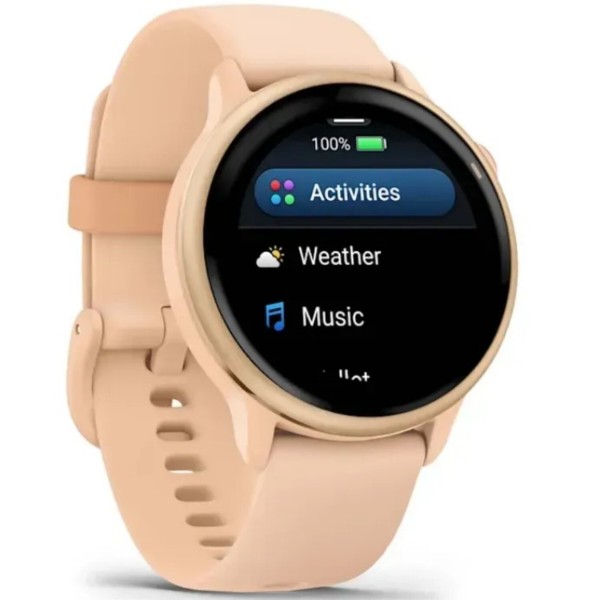 Фото - Уцінка - Смарт-годинник Garmin vivoactive 6, Pink Dawn/P. Dawn Metallic (010-02985-03)