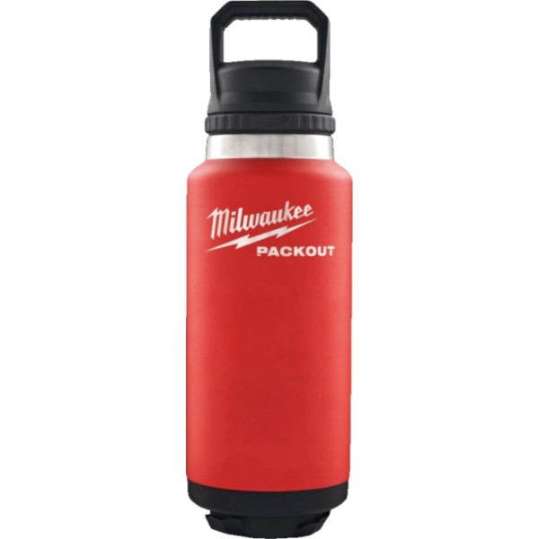 Фото - Уценка - Термобутылка Milwaukee PACKOUT 1065 мл Red (4932493467)