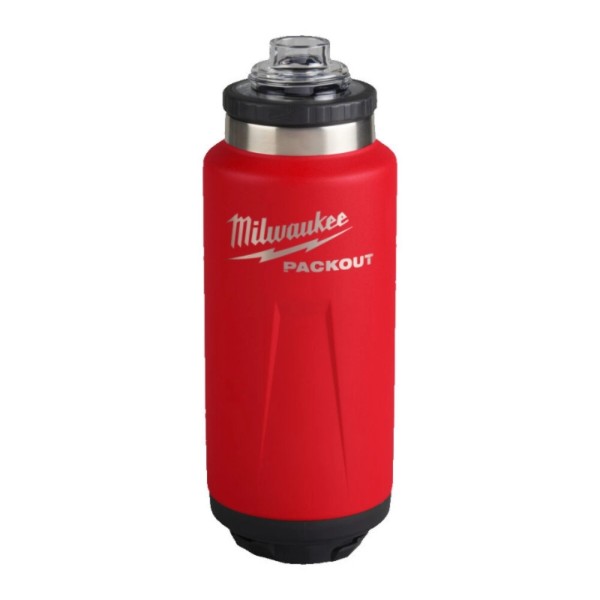Фото - Уценка - Термобутылка Milwaukee PACKOUT 1065 мл Red (4932493467)