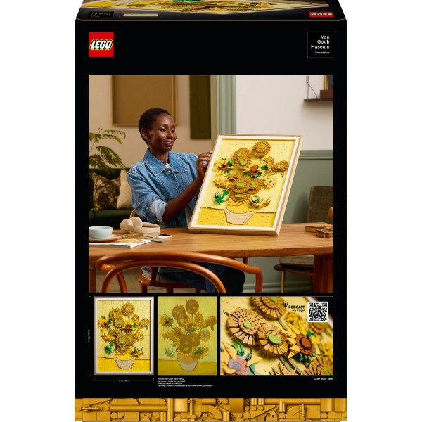 Фото - Уценка - Конструктор LEGO Art Vincent van Gogh — Подсолнечники (31215)