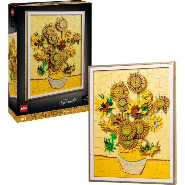 Фото - Уценка - Конструктор LEGO Art Vincent van Gogh — Подсолнечники (31215)