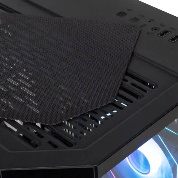 Фото - Уцінка - Корпус QUBE CRYSTAL ARGB Black (CRYSTAL_GBNU3)