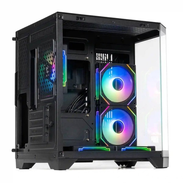 Фото - Уцінка - Корпус QUBE CRYSTAL ARGB Black (CRYSTAL_GBNU3)