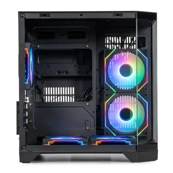 Фото - Уцінка - Корпус QUBE CRYSTAL ARGB Black (CRYSTAL_GBNU3)