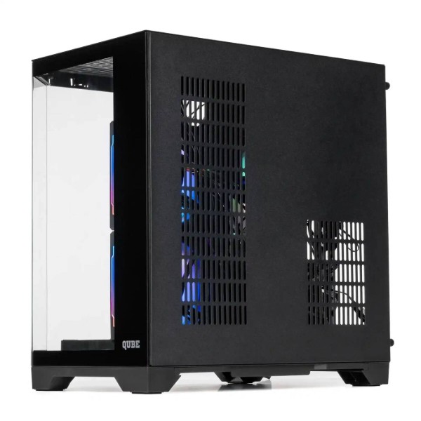 Фото - Уцінка - Корпус QUBE CRYSTAL ARGB Black (CRYSTAL_GBNU3)