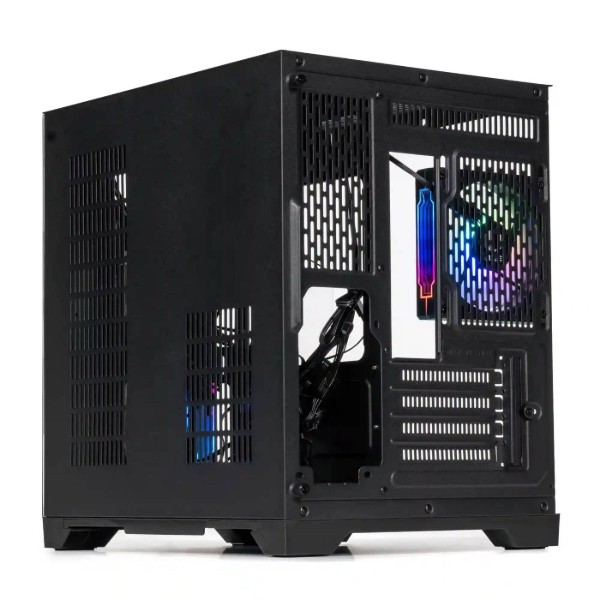 Фото - Уцінка - Корпус QUBE CRYSTAL ARGB Black (CRYSTAL_GBNU3)