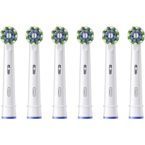 Фото - Насадка для зубної щітки Oral-B Braun Cross Action EB50RX 6 шт