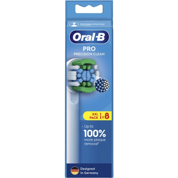 Фото - Насадка для зубної щітки Oral-B Braun Precision Clean EB20RX 8 шт