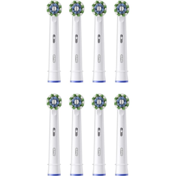 Фото - Насадка для зубной щетки Oral-B Braun Cross Action EB50RX 8 шт