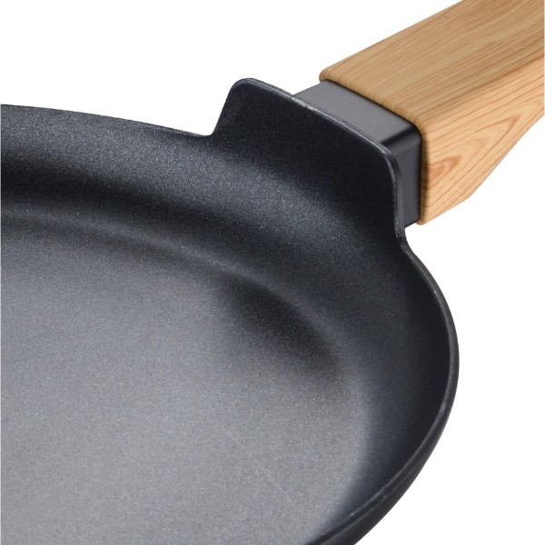 Фото - Уценка - Сковорода для блинов Bergner Earth Black 24 см (BG-34626-BK)