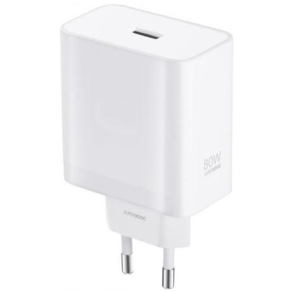 Фото - Уцінка - Мережевий зарядний пристрій OPPO SUPERVOOC 80W (VCB8OAEH) White