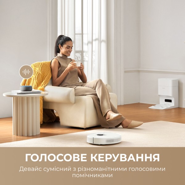 Фото - Уцінка - Робот-пилосос миючий Dreame D10 Plus Gen 2 White (RLD32GD)