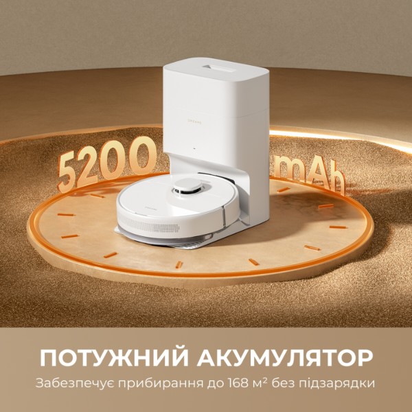 Фото - Уцінка - Робот-пилосос миючий Dreame D10 Plus Gen 2 White (RLD32GD)