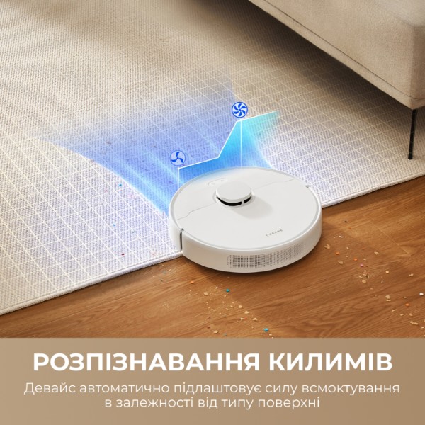 Фото - Уцінка - Робот-пилосос миючий Dreame D10 Plus Gen 2 White (RLD32GD)