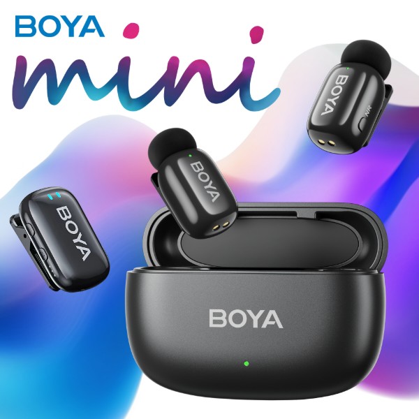 Фото - Уценка - Микрофон для смартфона Boya mini-18 TRS for camera Black