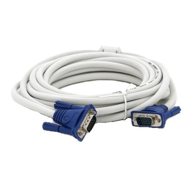 Фото - Кабель VGA Merlion VGA 5 м (YT-VGA(M)/(M)3+4BL-5m-W)