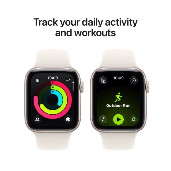Фото - Уценка - Смарт-часы Apple Watch SE 3 GPS 44mm Starlight Aluminium Case with Starlight Sport Band - S/M