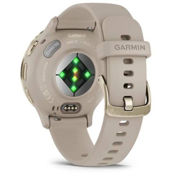 Фото - Уценка - Смарт-часы Garmin Venu 3S French Gray + Soft Gold (010-02785-02)