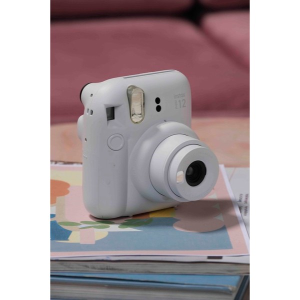 Фото - Уцінка - Фотокамера миттєвого друку Fujifilm INSTAX MINI 12 Clay White (16806121)