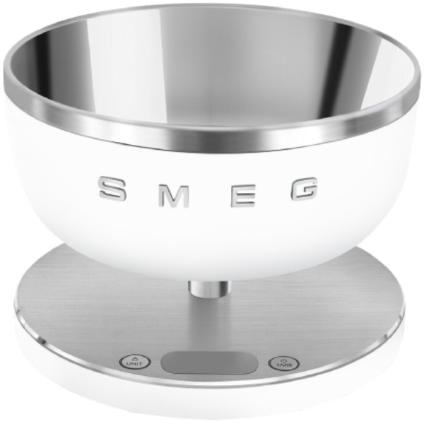 Фото - Ваги кухонні Smeg KSC01WHMWW