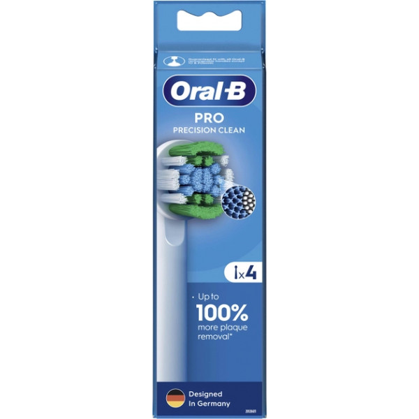 Фото - Насадка для зубної щітки Oral-B Braun Precision Clean EB20RX 4 шт