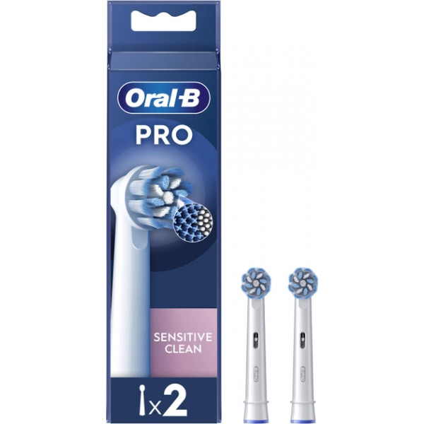 Фото - Насадка для зубної щітки Oral-B Braun Sensitive Clean EB60X 2 шт