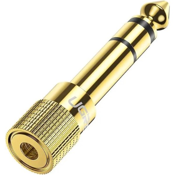 Фото - Переходник аудио UGREEN 6.3 mm Male to 3.5 mm Female Adapter (20503)