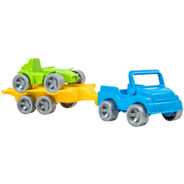 Фото - Базовий ігровий транспорт для малюка Tigres Набір авто "Kid cars Sport" 3 ел. (Джип + баггі) (39544)