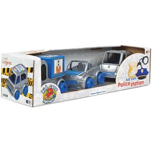 Фото - Базовый игровой транспорт для малыша Tigres Машинки ''Kid cars'' полицейский (39548)