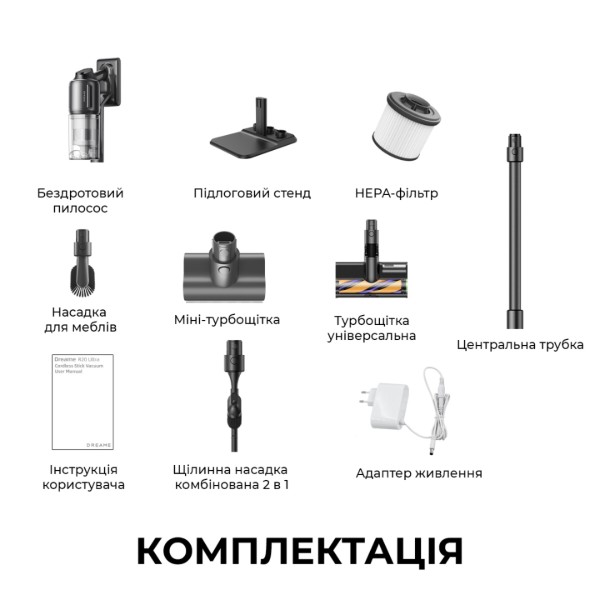Фото - Уценка - Пылесос ручной для дома Dreame R20 Ultra (VRV57F-1)
