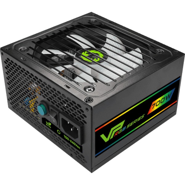 Фото - Уценка - Блок питания для ПК Gamemax ATX 700W,RGB,modular, APFC, 12см,80+ (VP-700-M-RGB)