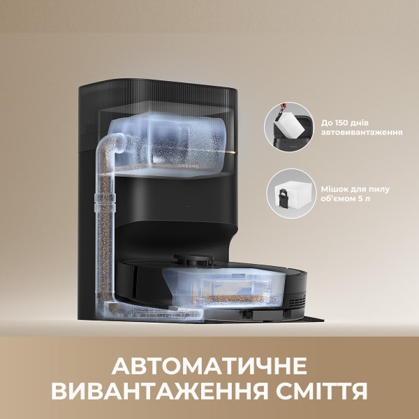 Фото - Уцінка - Робот-пилосос миючий Dreame D20 Pro Plus White (RLD43SD-wh)