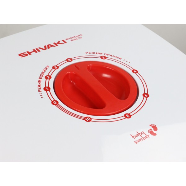 Фото - Уцінка - Пральна машина Shivaki SE 25 RED